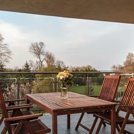 Apartament Z Widokiem Na Morze W Arka Kołobrzeg